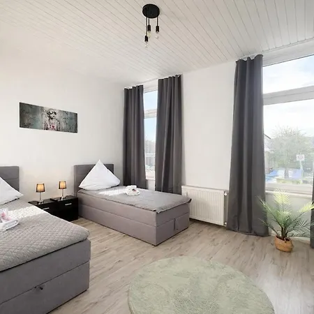 Business I 6 Einzelbetten I 2 Baeder I Smart Tv Apartmán *